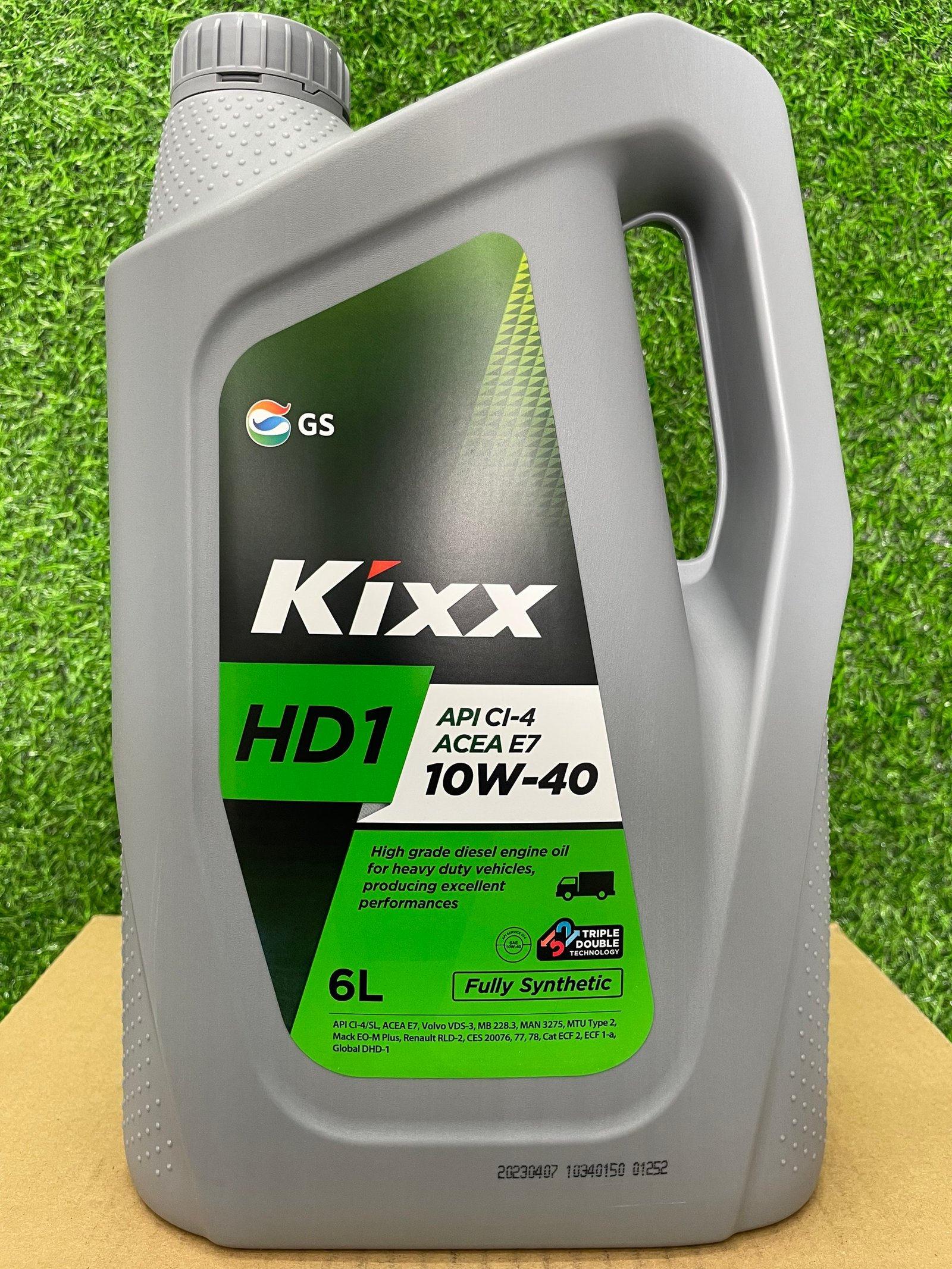 Dầu nhớt động cơ cao cấp Diesel Kixx HD1 10W-40 API CI-4; ACEA E7